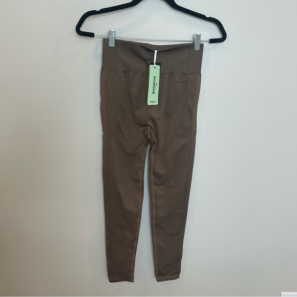 Women’s Freddy Super Fit 7/8 Leggings, Brown, M/L - Picture 1 of 6